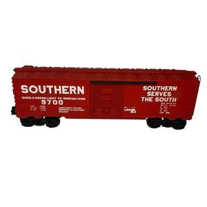 Lionel O Gauge O-27 Red Southern Boxcar #9700 For Train Set Layout